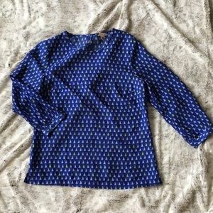 Blue and white sailboat blouse!